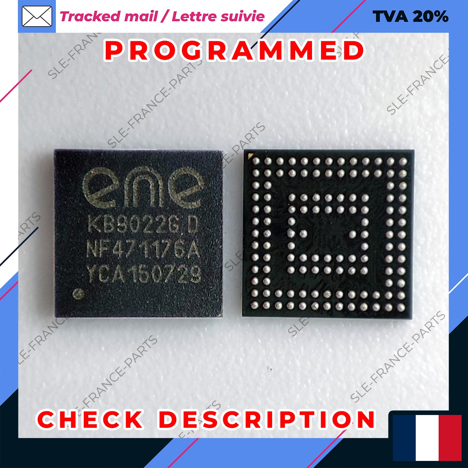 Puce programmée KB9022GD pour le remplacement de contrôleur défectueux