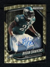 2025 Panini Prizm Black FOTL Gold Vinyl 3/5 Brian Dawkins #115 Auto HOF 0xh3