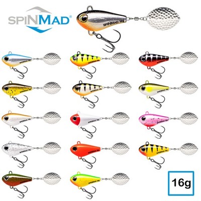 Lieblingsköder SpinMad Jigmaster | 16g | Alle Farben | Barsch Hecht Jig-Spinner