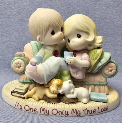 Precious Moments Hamilton ''My One, My Only, My True Love'' Sweethearts LE No Box