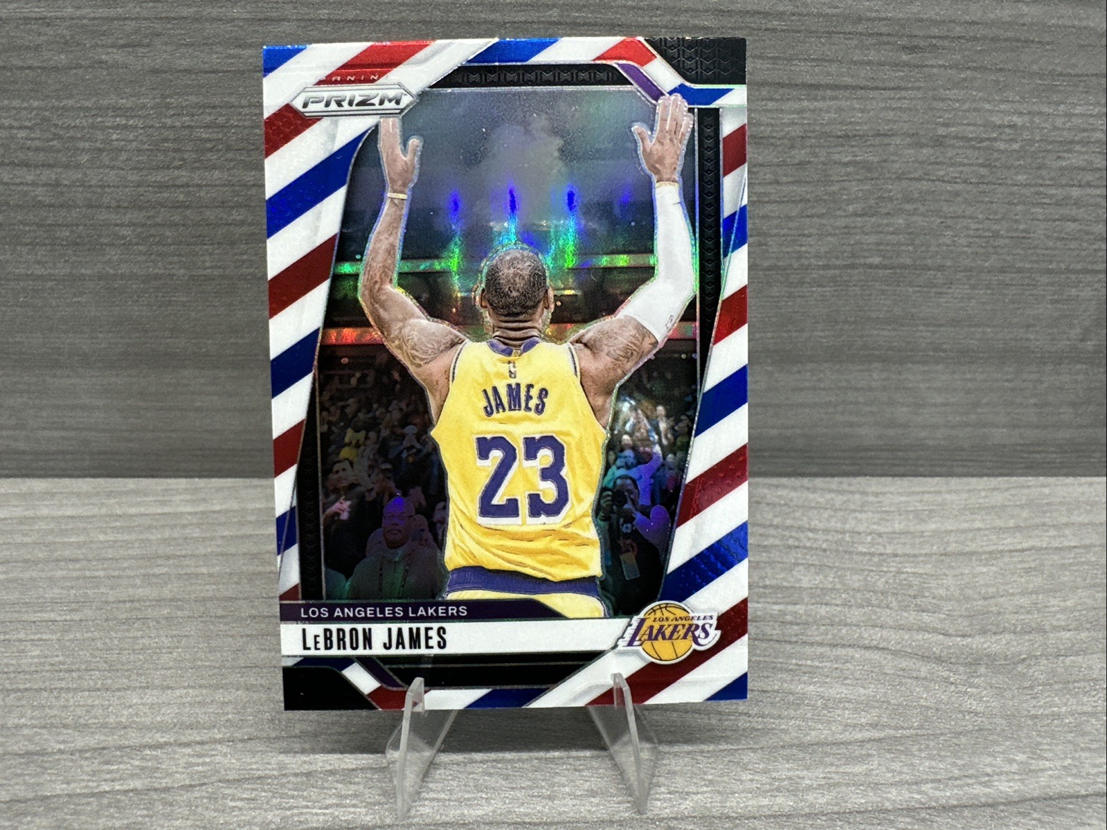 LeBron James 2024 Prizm #130 Red White Blue Price Guide - Sports