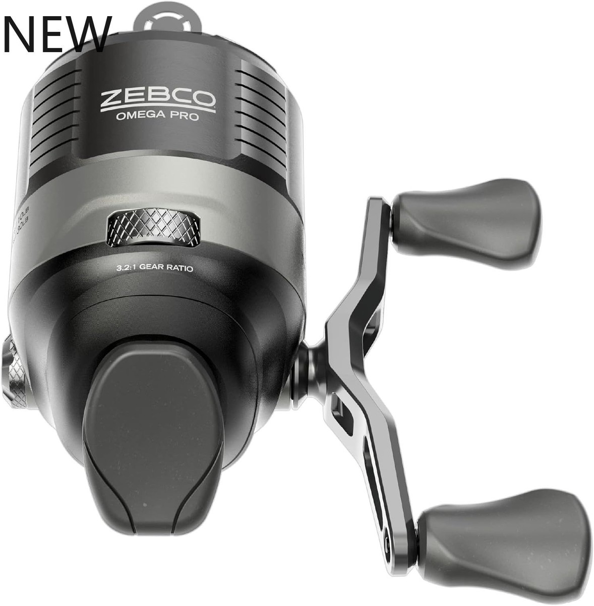 Zebco Omega Pro Spincast Fishing Reel, Dual Ceramic Pick-up Pins