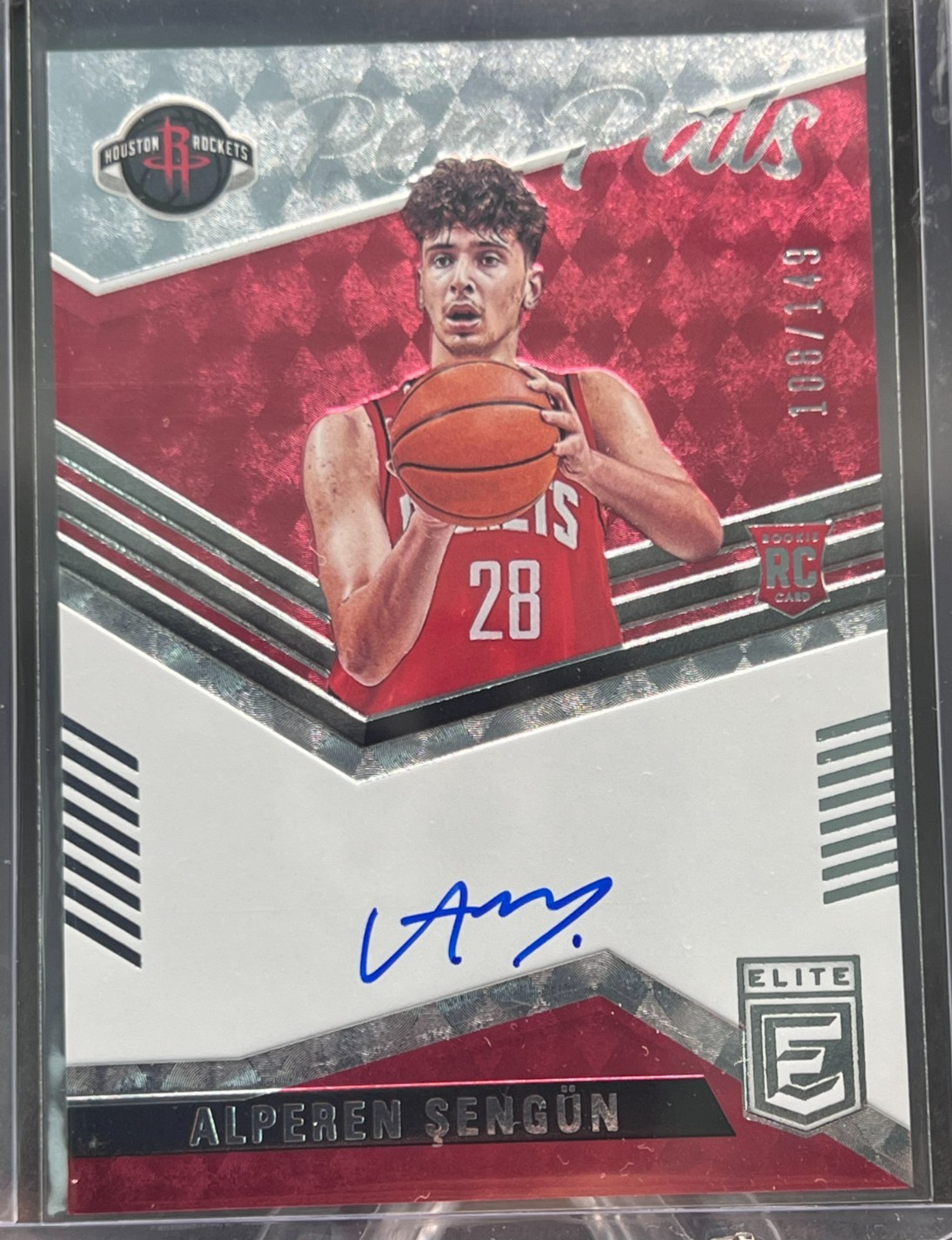 2021 Panini Donruss Alperen Sengun Elite Pen Pals AU /149