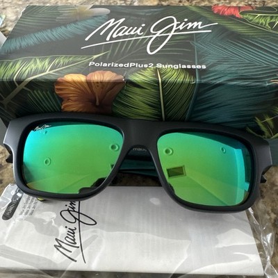 Maui Jim Kahiko Hawaii Lens with Matte Dark Black frame - Polarized