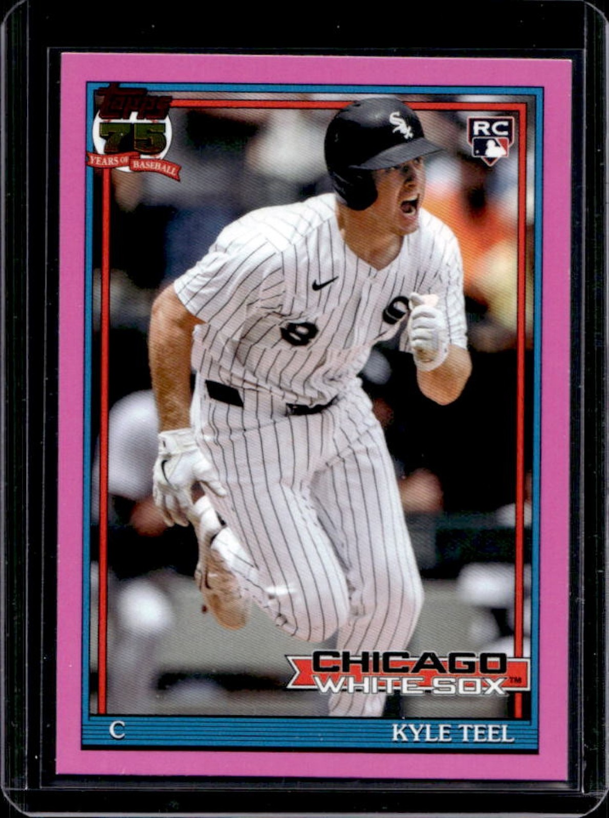 2026 Topps Kyle Teel 1991 RC Pink Rookie #T91-91 White Sox