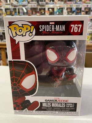 BESCHÄDIGTE BOX MARVEL SPIDERMAN MILES MORALE BODEGA KATZENANZUG 3,75'' POP VINYL FIGUR