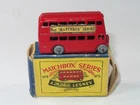 VINTAGE Lesney Moko Matchbox 5a London Routemaster Bus GPW in A Type Box