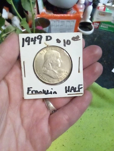 1949-D 50C Franklin Half Dollar