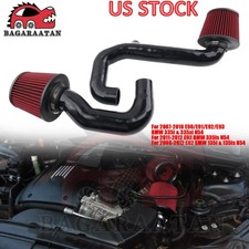 Dual Red Filter Cold Air Intake For Bmw E82 135iis E90 E91 E92 E93 335iis N54