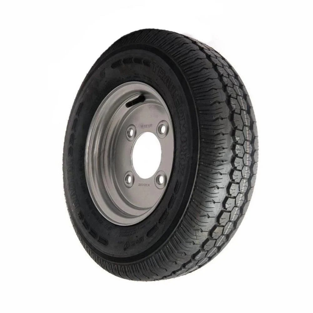 Trailer Wheel 10 Inch 145/80R10 4 stud 115mm PCD 4 Ply