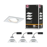 Paulmann 93878 Nova Plus LED Einbauleuchte Inkl. Coin Basisset Schwenkbar Rund