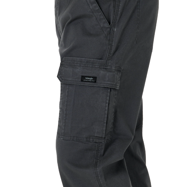 Pantalon Cargo Wrangler Noir Pour Homme - Taille 44 X 30.5, Occasion En Très Bon état