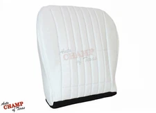 1998 1999 Chevy Camaro SS Z28 RS -Driver Side Bottom Leather Seat Cover White