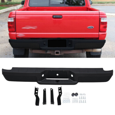 Black Rear Step Bumper Assembly Face Bar For 1993-2011 Ford Ranger | eBay