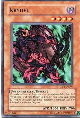 Yu-Gi-Oh-Karte - Kryuel