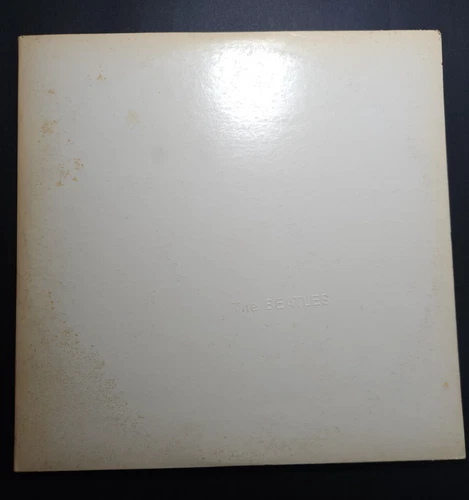 1968 THE BEATLES WHITE ALBUM 2 VINYL LPS APPLE EMBOSSED EARLY 70S REISSUE *EXC*