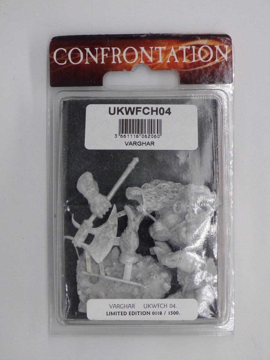 Confrontation Rackham Figurine Cadwallon Vladar l'arrogant
