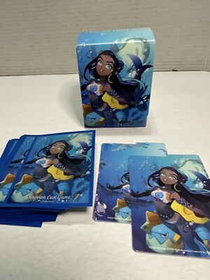 Pokemon Official Deck Case Nessa Japan+ 36 Sleeves