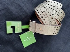 NWT KATE SPADE SOFT GOLD BELT M MEDIUM