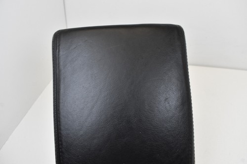 2000-2005 Cadillac Deville Center Console Black Leather Lower Armrest Lid OEM - Picture 8 of 9