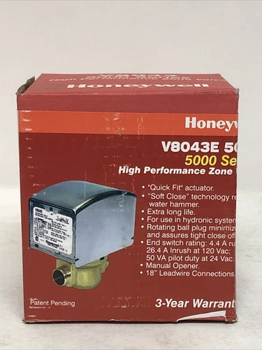 HONEYWELL HOME V8043E5004 5000 Series, Sweat, Sz ID 1/2”