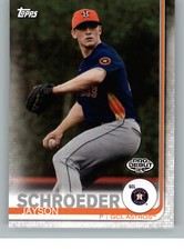 2019 Topps Pro Debut 46 Jayson Schroeder - GCL Astros