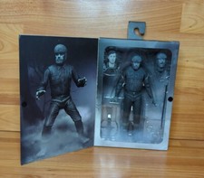 NECA Universal Monsters: The Wolf Man 80th Anniversary 7" B&W *Damaged Box