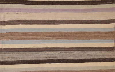 Kilim Kelim Handmade Rugs Flatweave Vibrant Geometric Wool Carpet 3x5 ft