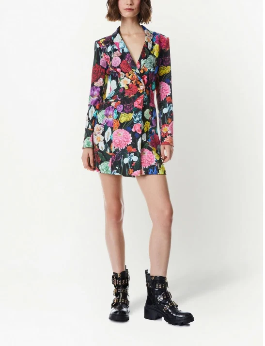 Floral blazer hotsell dress