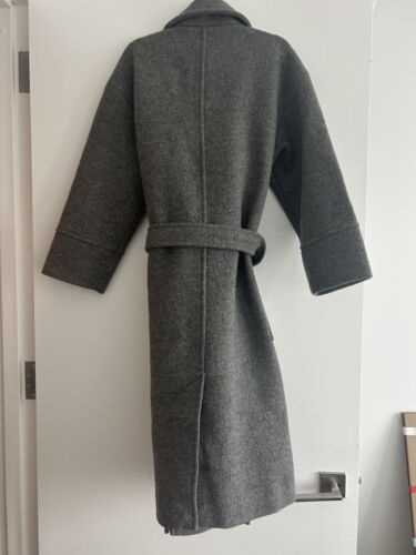 A Piece Apart women's gray belted wool VITA oversized coat, NWT, new, M $895+ - Picture 3 of 7