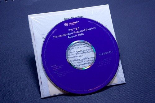SGI CD-ROM 812-0688-017 SILICON GRAPHICS IRIX™ 6.3 Patches 08/98 | NEW - Photo 2/3