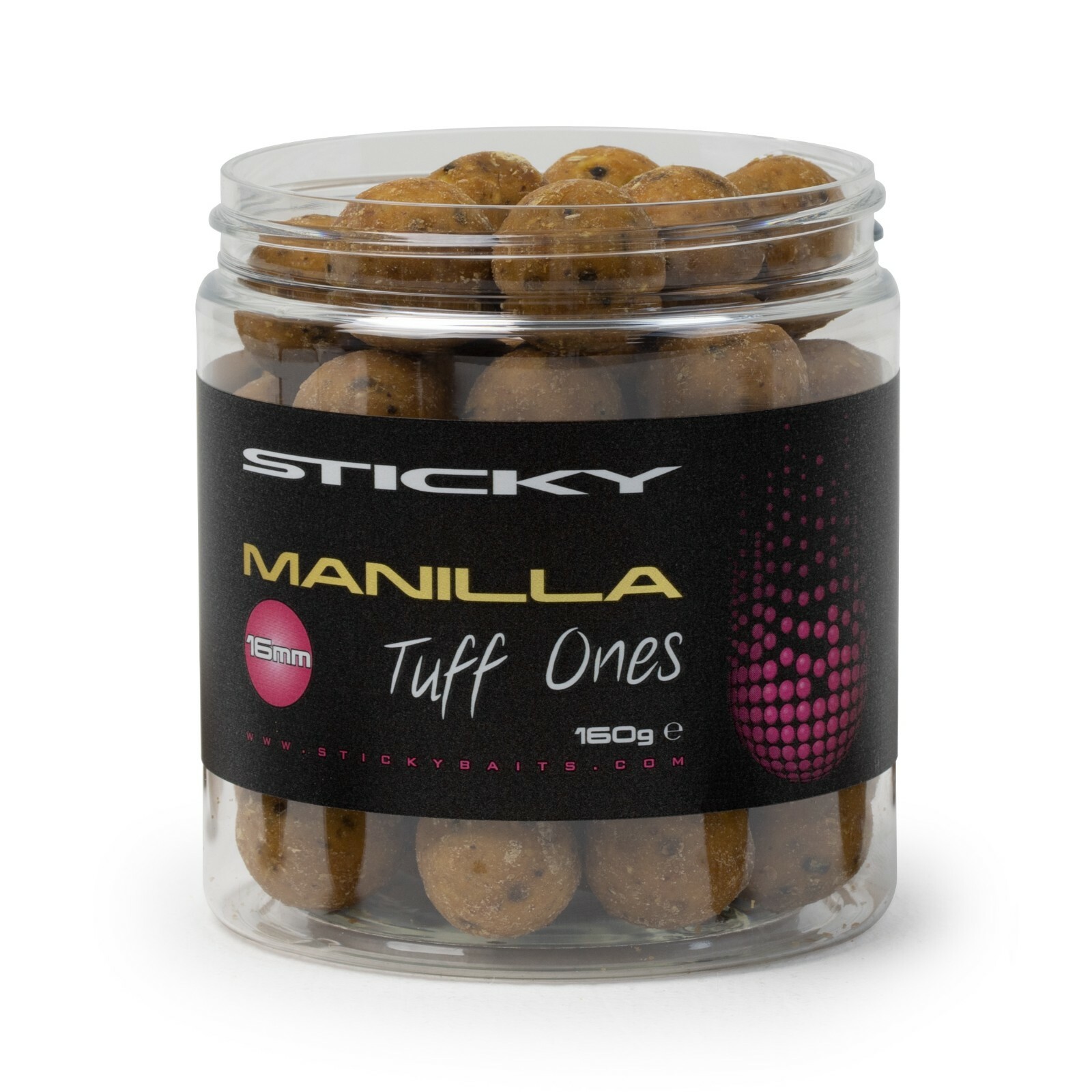 Sticky Baits Manilla 20mm Tuff Ones Hardened Hookbaits - Carp Fishing Bait