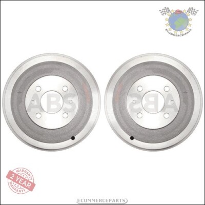 2x Bremstrommel Abs Hinterachse für CITROËN NEMO PEUGEOT BIPPER