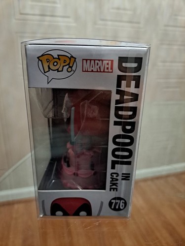 DEADPOOL IN CAKE Funko Pop! Vinilo coleccionable Marvel #776 30 aniversario años - Imagen 5 de 6