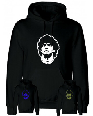 MARADONA dios captain neapel 10 Herren und Kind Kapuzenpullover Argentinien 