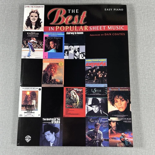 The Best in Popular Sheet Music for Piano 1995 Whitney Midler Zeppelin Hamlisch