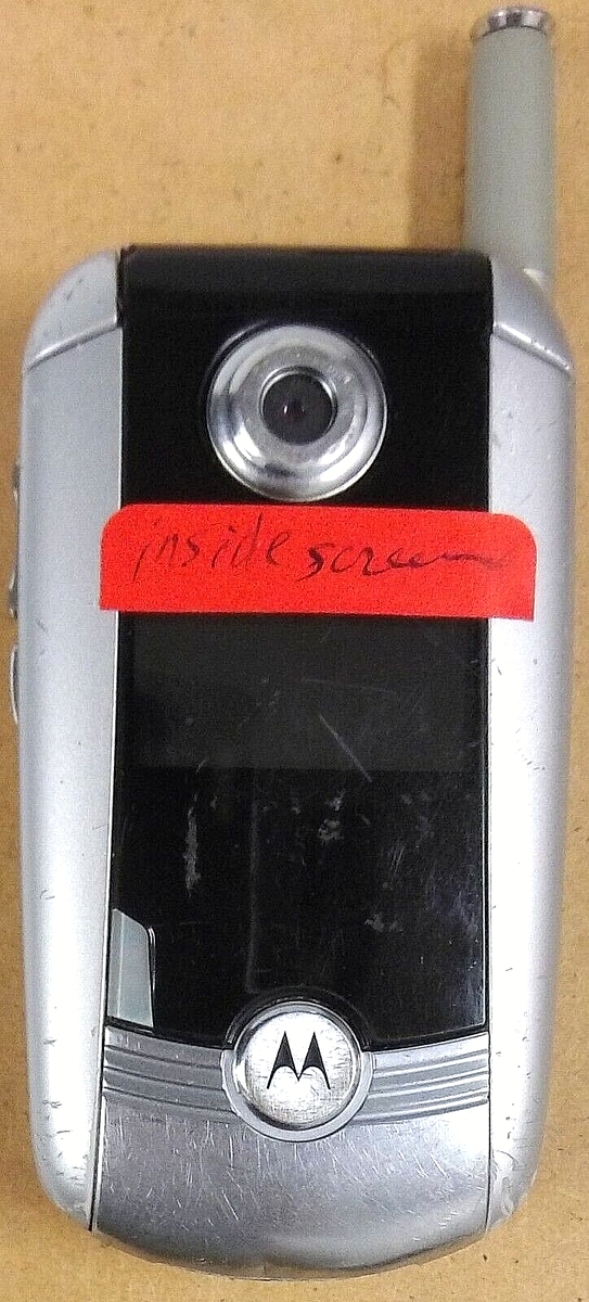 Motorola V series V710 - Silver ( U.S. Cellular ) Very Rare Flip