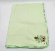 Parent's Choice Baby Blanket Monkey Palm Tree Single Layer Walmart