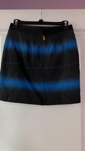 MARC BY MARC JACOBS SKIRT BLACK/.BLUE SIZE 2 EUC - Picture 3 of 5