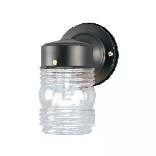 Jelly Jar Outdoor Downlight Black eBay