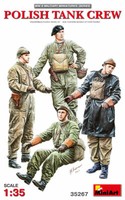 Polish Tank Crew 1:3 5 Figure Kunststoff Modell Kit Miniart