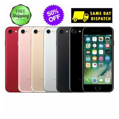 Apple iPhone 7 32GB/128GB Unlocked - AT&T/Verizon - Fair Condition