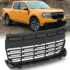 Front Bumper Upper Grille Matte Black For 2022-2023 Ford Maverick Nz6z8200ba Front Bumper Upper Grille Matte Black For 2022-2023 Ford Maverick Nz6z8200ba