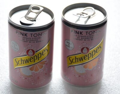 SCHWEPPES 2 Dosen PINK TONIC 15 ml