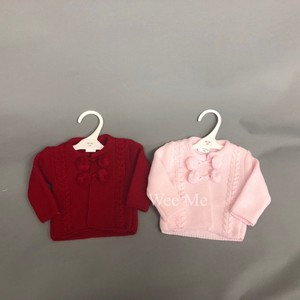 baby girl pom pom cardigan