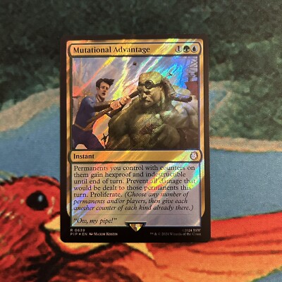 Mutational Advantage Surge Foil MTG Single, Universes Beyond Fallout R 0639 Rare