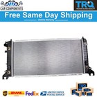 TRQ New Radiator Assembly Plastic Tanks Aluminum Core For 2014-2020 Cadillac