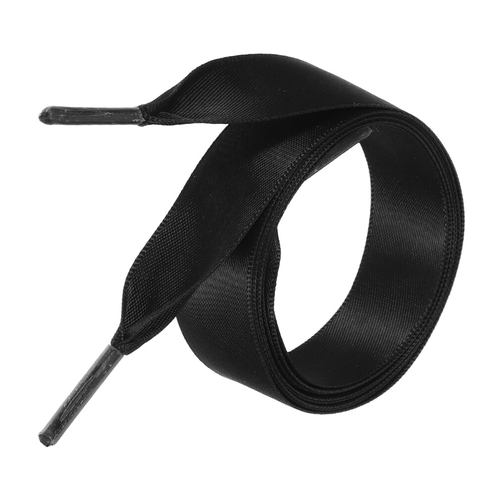 APL Coppia di lacci per scarpe in nastro di seta 0 7 m lacci per scarpe alla moda stringa piatta per fai da te