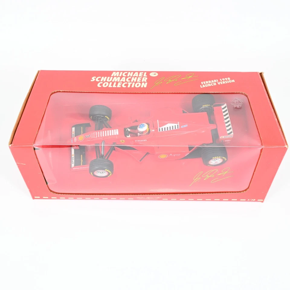 Minichamps 1/18 Ferrari F1 M. Schumacher 1998 Launch Version Diecast Model Car - Image 2 of 4