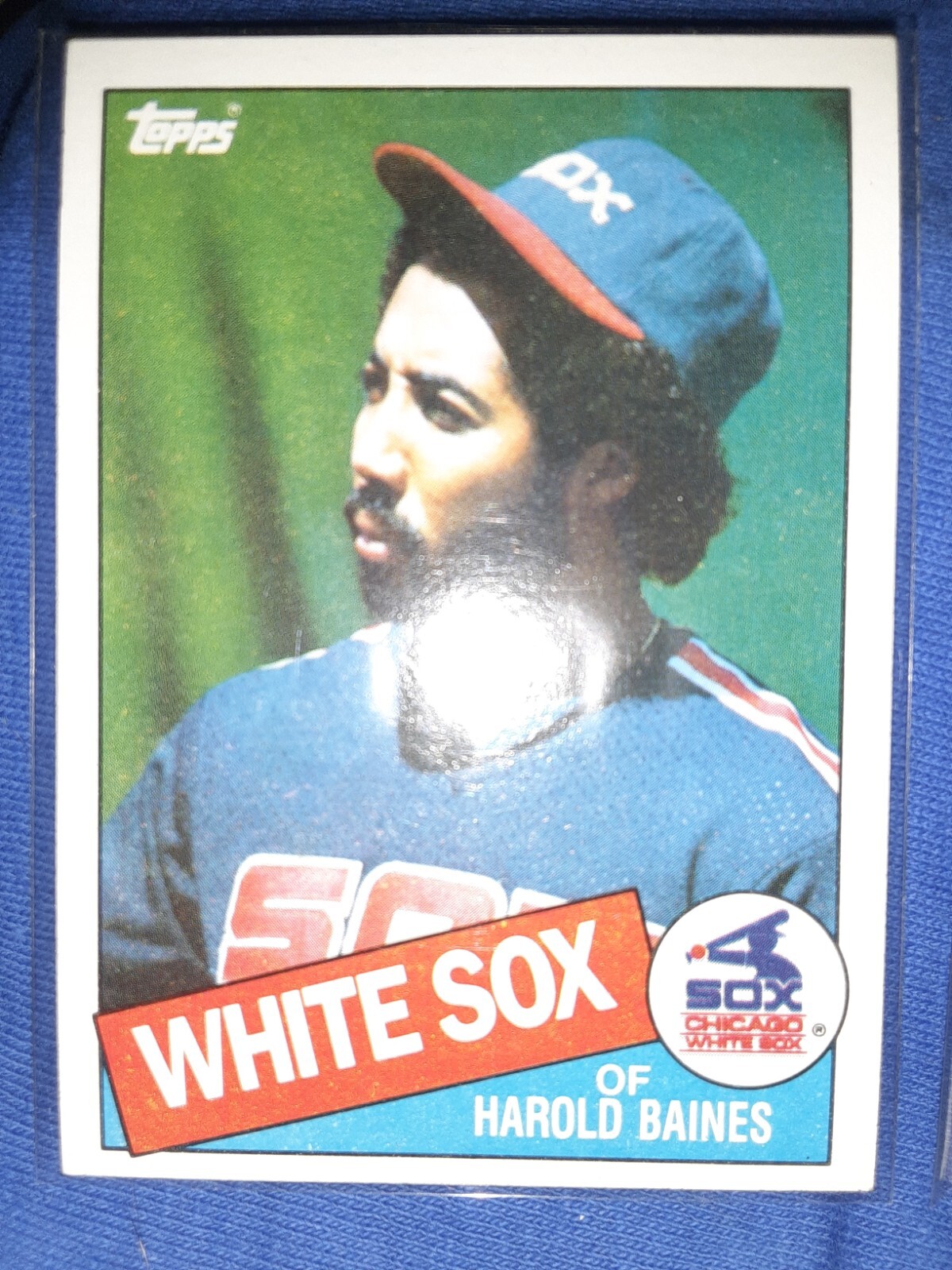 1985 Topps #249 Harold Baines Chicago White Sox Baseball Card HOF MVP MLB LEGEND